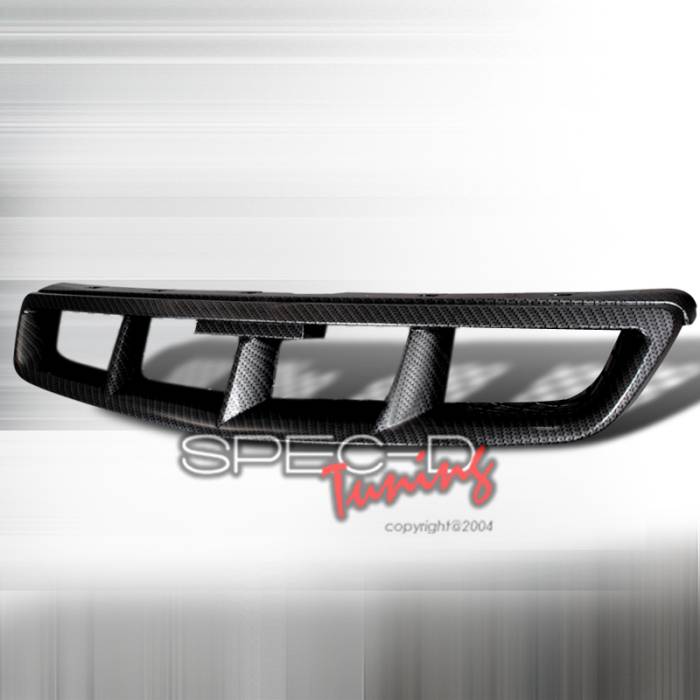 Spec-D - Honda Civic Spec-D Mugen Style Front Hood Grille - HG-CV99CFMU