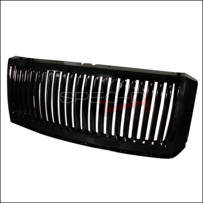 Spec-D - Ford Expedition Spec-D Vertical Grille - Black - HG-EPED07JMVT
