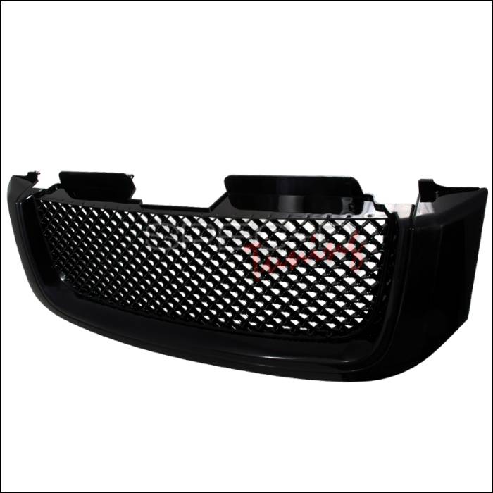Spec-D - GMC Envoy Spec-D Front Grille - Black - HG-EVY02JM