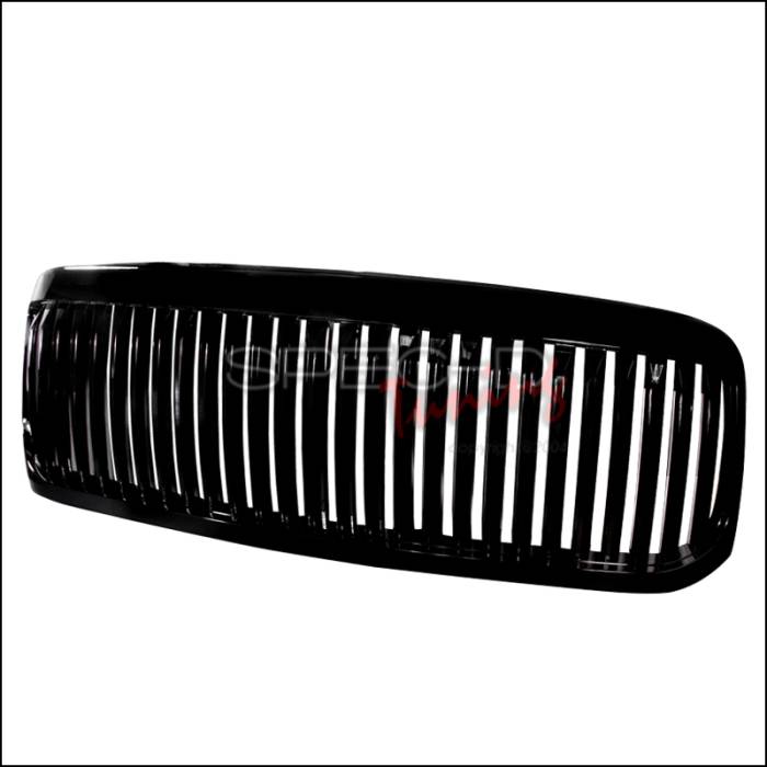 Spec-D - Ford F250 Spec-D Vertical Grille - Black - HG-F25099JMVT