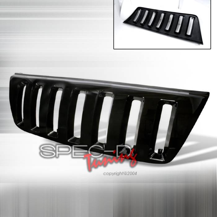 Spec-D - Jeep Grand Cherokee Spec-D Vertical Grille - Black - HG-GKEE99JMVTH2