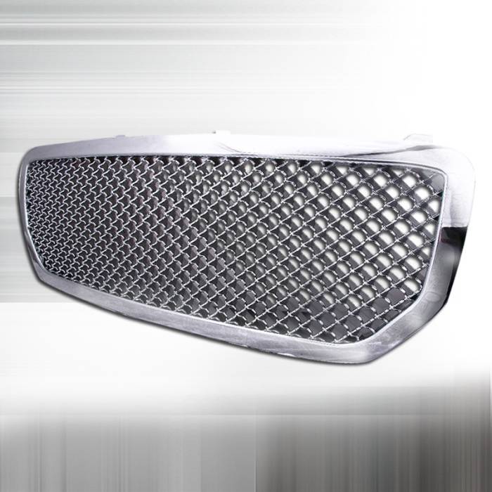 Spec-D - Dodge Magnum Spec-D Mesh Grille - Chrome - HG-MAG05C