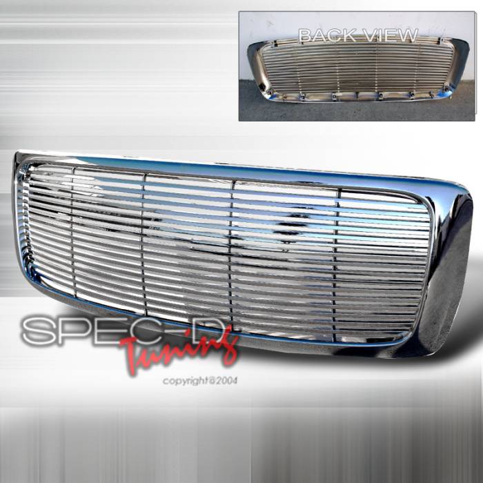 Spec-D - Dodge Ram Spec-D Chrome Grille - HG-RAM02C