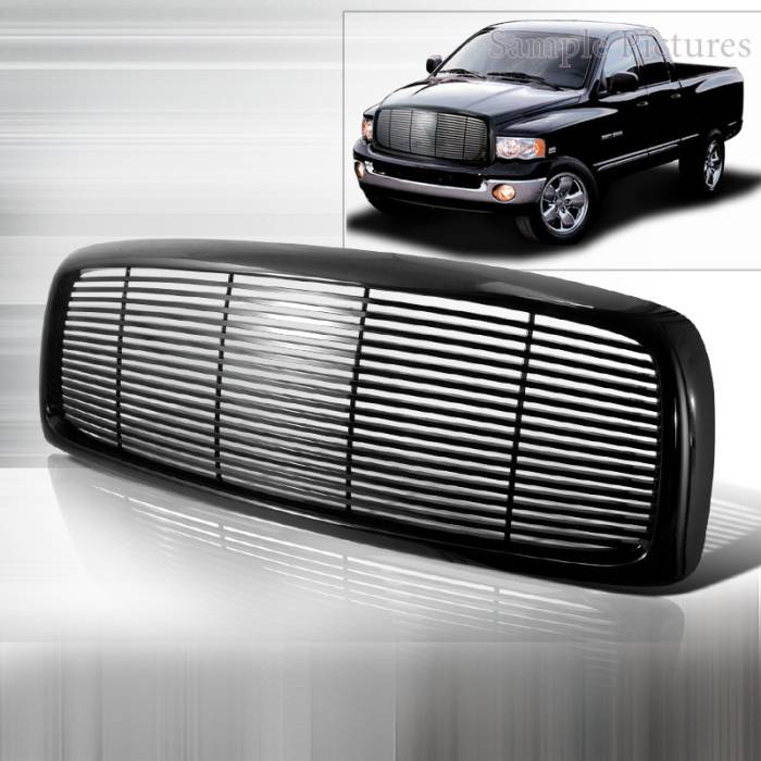 Spec-D - Dodge Ram Spec-D Black Grille - HG-RAM02JM