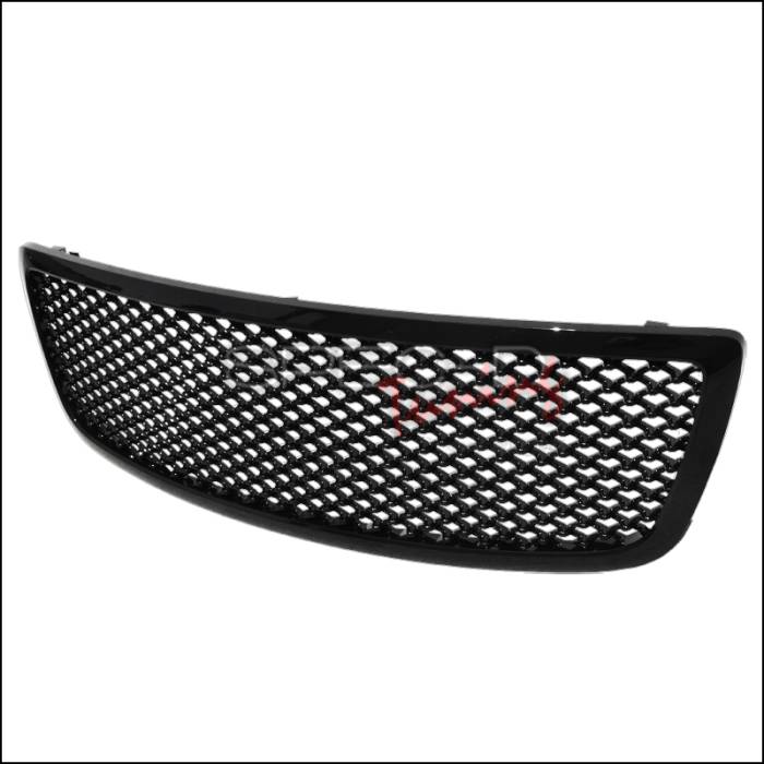 Spec-D - Dodge Ram Spec-D Black Mesh Grille - HG-RAM09JM