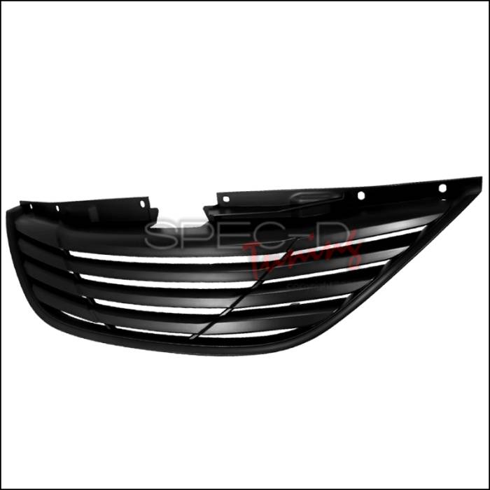 Spec-D - Hyundai Sonata Spec-D Front Grille - Black - HG-SON10JM-GL