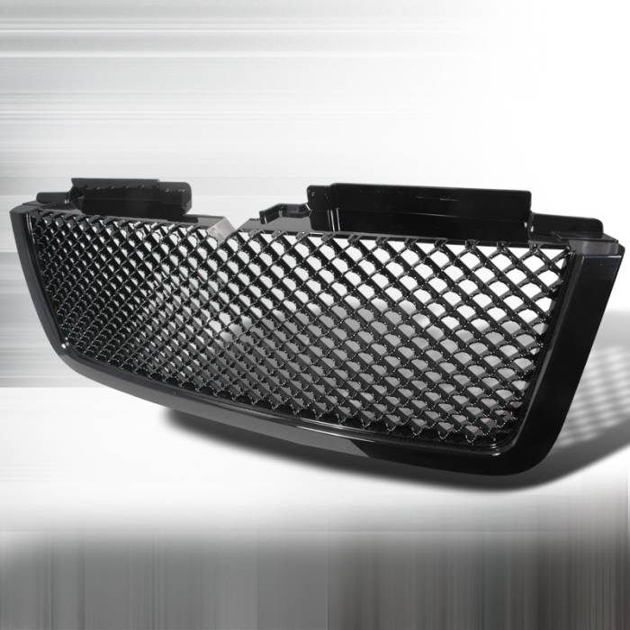 Spec-D - Chevrolet Trail Blazer Spec-D Mesh Grille - Black - HG-TBLZ06LTJM