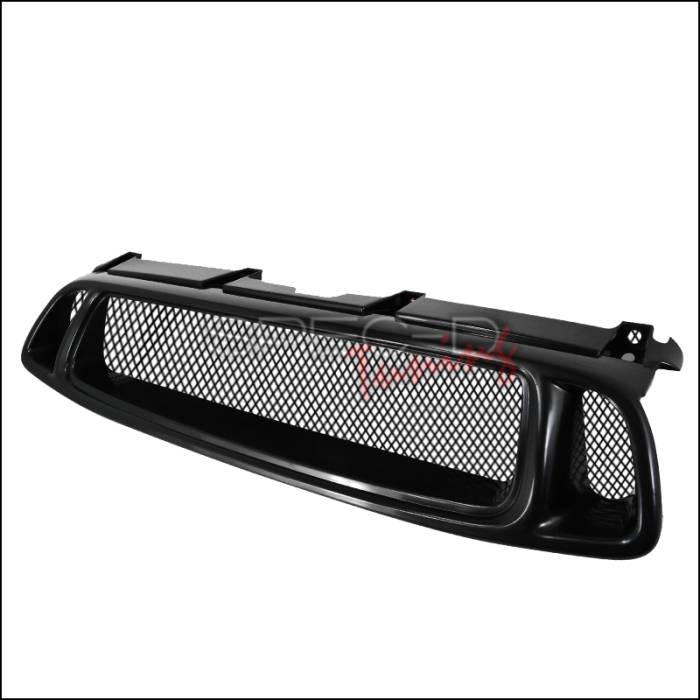 Spec-D - Subaru Impreza Spec-D Mesh Grille - Black - HG-WRX04TR