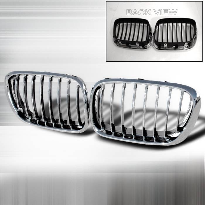 Spec-D - BMW X5 Spec-D Front Hood - Chrome - HG-X599CC