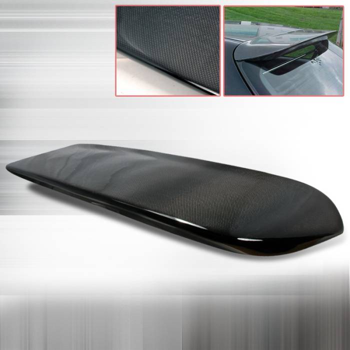 Spec-D - Honda Civic HB Spec-D Carbon Fiber Spoon Spoiler - SPL-CV963CF