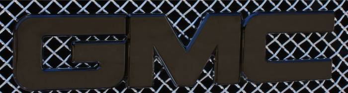 T-Rex - GMC Sierra T-Rex Billet GMC Emblem - Black - 19205B