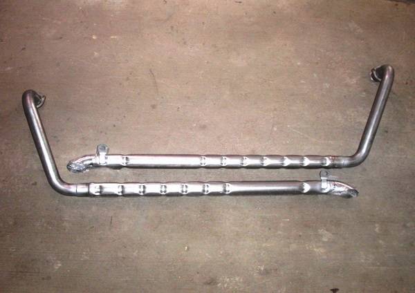 Stainless Works - Chevrolet Corvette Stainless Works Side Exhaust Pipes - VSP320A