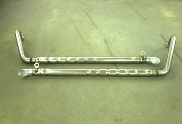 Stainless Works - Chevrolet Corvette Stainless Works Side Exhaust Pipes - VSP320SBC