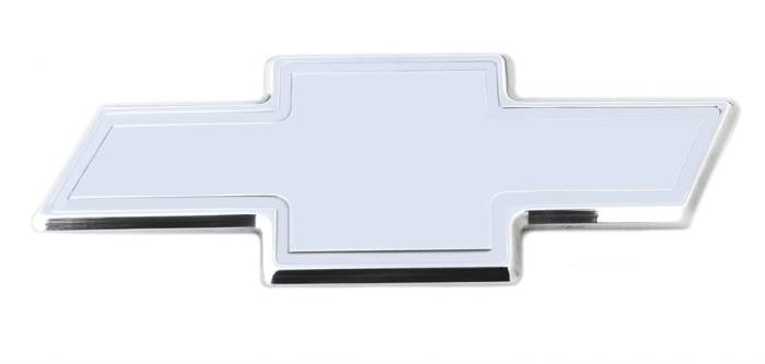 T-Rex - Chevrolet Silverado T-Rex Billet Bowtie - Rear with Border - Polished - 19113