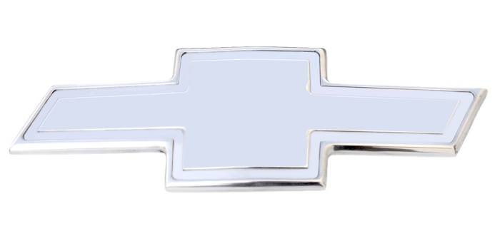 T-Rex - Chevrolet Silverado T-Rex Billet Bowtie with Border - Polished - 19114