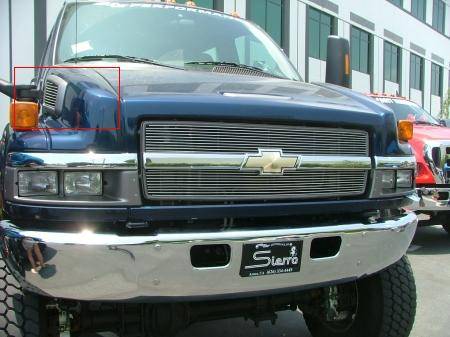 T-Rex - Chevrolet Kodiak T-Rex Billet Side Vent Insert - 10 Bars - 20084