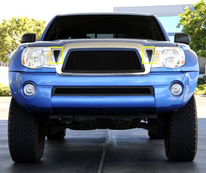 T-Rex - Toyota Tacoma T-Rex Side Vents - All Black - 2PC - 51896