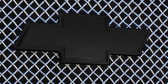 T-Rex - Chevrolet Silverado T-Rex Billet Bowtie with Border - Black - 19100B