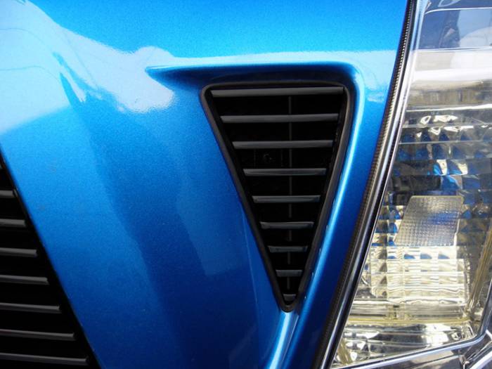 T-Rex - Toyota Tacoma T-Rex Billet Side Vent Inserts - 9 Bars - All Black - 2PC - 20896B