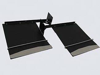 Street Scene - Chevrolet Silverado Street Scene Mud Flap Kit Dual Rear Wheel - 18 Inch Wide - 950-09550