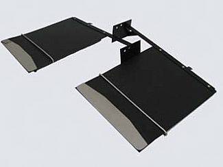 Street Scene - Ford F250 Street Scene Mud Flap Kit Dual Rear Wheel - 18 Inch Wide - 950-09630