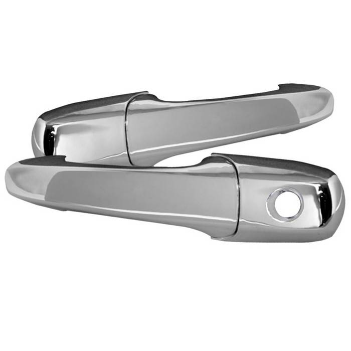 Spyder - Lincoln MKZ Spyder Door Handle - No Passenger Side Key Hole - Chrome - CA-DH-FM05-NP
