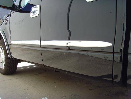 TFP - TFP Chrome Stainless Steel Body Side Molding Inserts - 44515