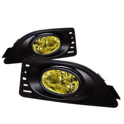 Spyder - Acura RSX Spyder OEM Fog Lights - Yellow - FL-AR06-Y