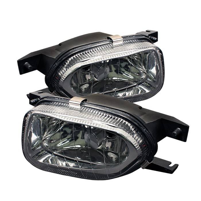 Spyder - Mercedes-Benz C Class Spyder Fog Lights - No Switch - Euro - FL-CH-MBW21103-E