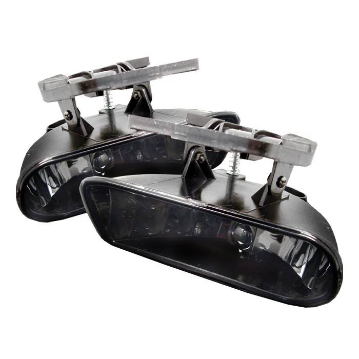 Spyder - GMC Sierra Spyder OEM Fog Lights - No Switch - Smoke - FL-CL-GMCY99-SM