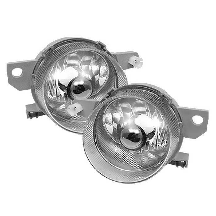 Spyder - Honda Del Sol Spyder Fog Lights - No Switch - Chrome - FL-CL-HD93-C