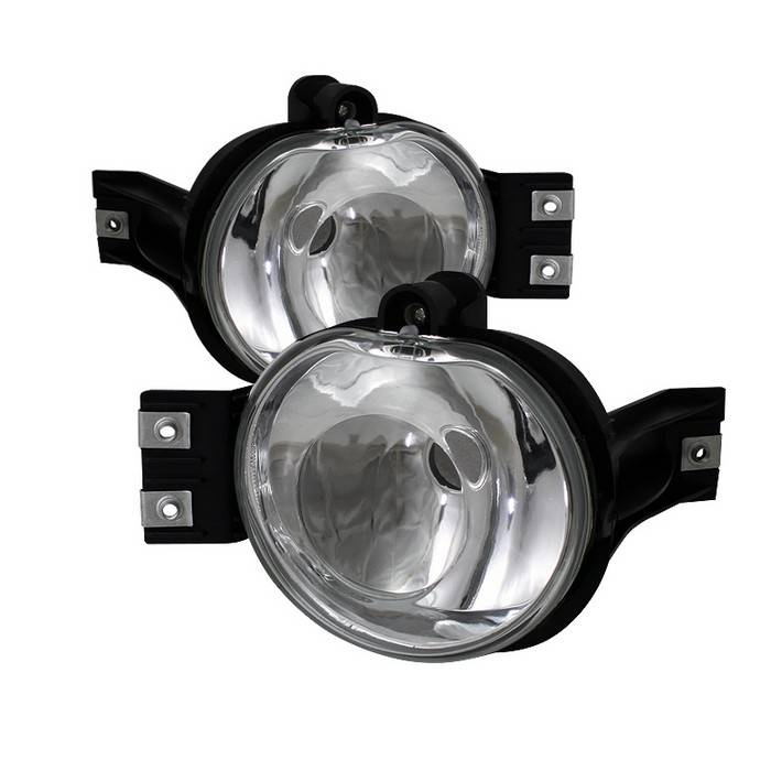 Spyder - Dodge Durango Spyder Crystal Fog Lights - No Switch - Euro Clear - FL-DR02-E