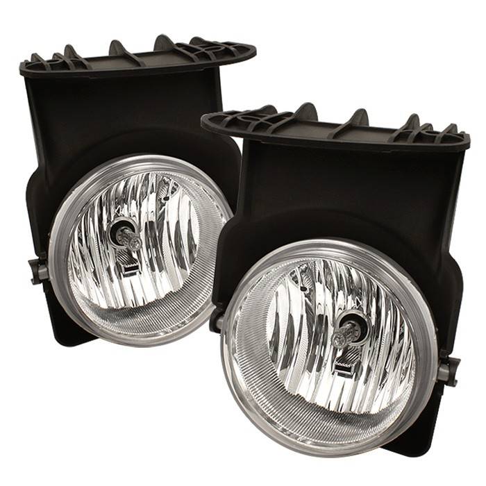 Spyder - GMC Sierra Spyder OEM Fog Lights - Clear - FL-GS03-C
