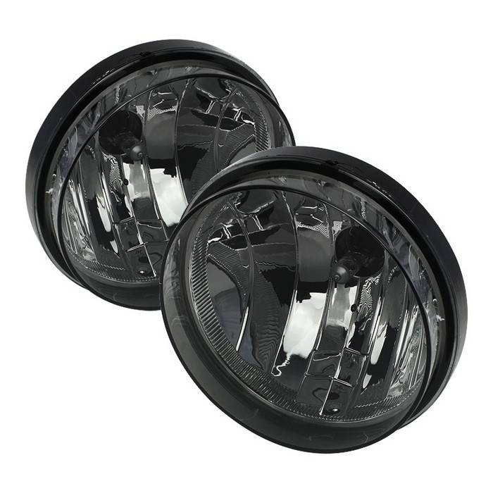 Spyder - GMC Sierra Spyder OEM Fog Lights - No Switch - Smoke - FL-GS07-SM