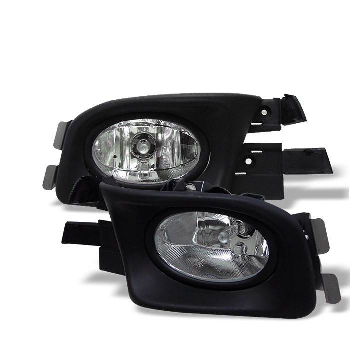 Spyder - Honda Accord 4DR Spyder OEM Fog Lights - Clear - FL-HA03-4D