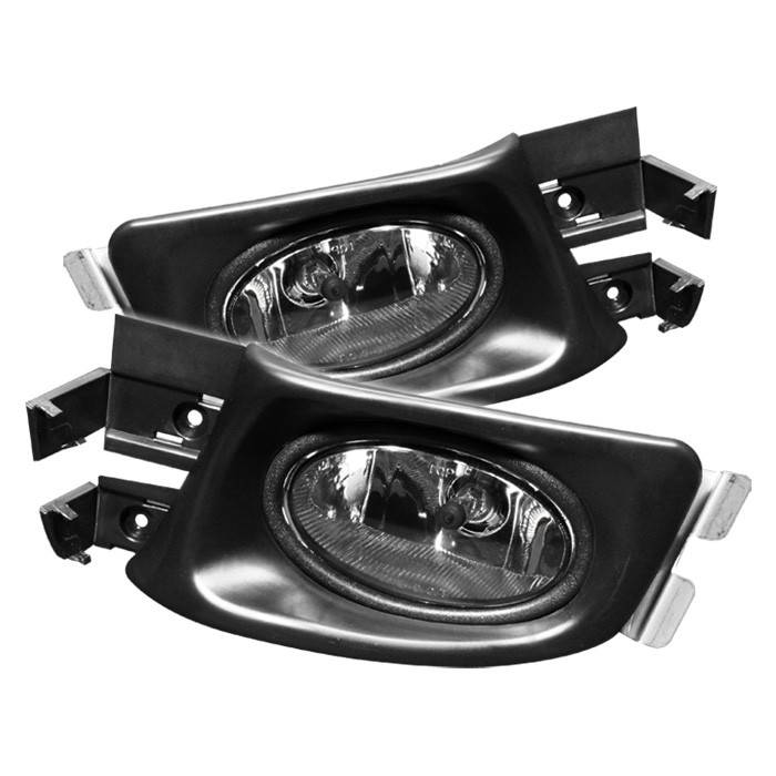 Spyder - Honda Accord 4DR Spyder OEM Fog Lights - Smoke - FL-HA03-4D-SM