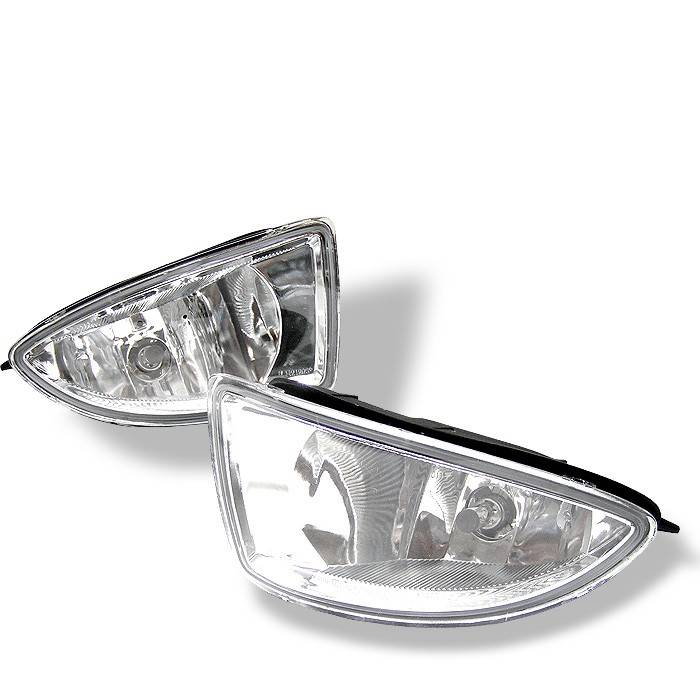 Spyder - Honda Civic 2DR & 4DR Spyder OEM Fog Lights - Clear - FL-HC04