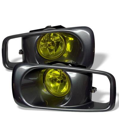 Spyder - Honda Civic Spyder OEM Fog Lights - Yellow - FL-HC99-Y