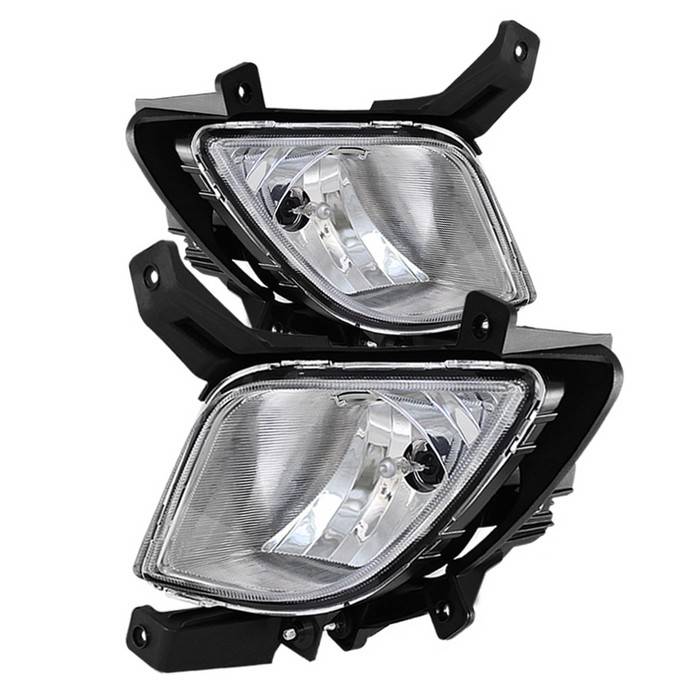 Spyder - Hyundai Tucson Spyder OE Style Fog Lights - Clear - FL-HYTU2010-C