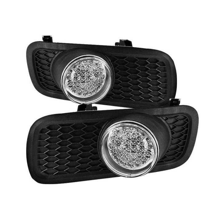 Spyder - Ford F150 Spyder LED Fog Lights - Clear - FL-LED-FF15004-C