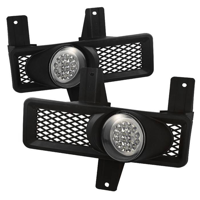 Spyder - Ford Expedition Spyder LED Fog Lights - Clear - FL-LED-FF15097-C