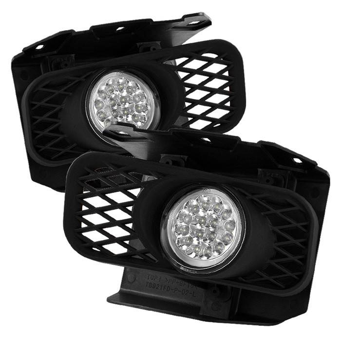 Spyder - Ford Expedition Spyder LED Fog Lights - Clear - FL-LED-FF15099-C