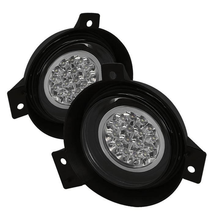 Spyder - Ford Ranger Spyder LED Fog Lights - Clear - FL-LED-FR01-C