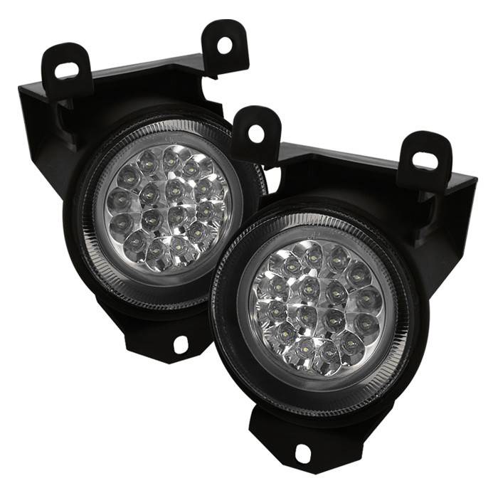 Spyder - GMC Yukon Spyder LED Fog Lights - Clear - FL-LED-GD99-C