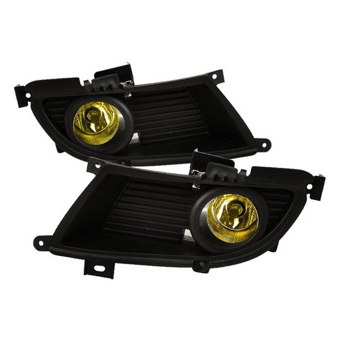 Spyder - Mitsubishi Lancer Spyder OEM Fog Lights - Yellow - FL-ML04-Y