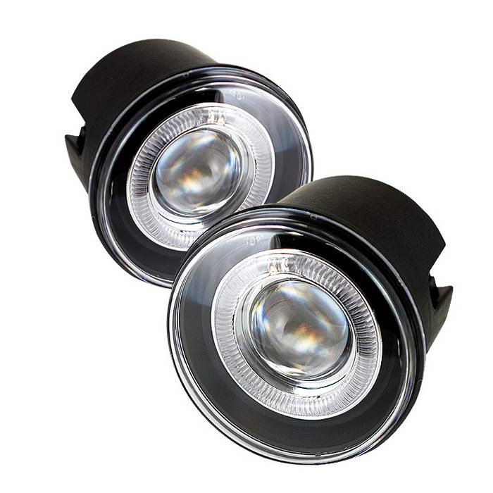 Spyder - Dodge Caliber Spyder Projector Fog Lights - Clear - FL-P-C300C05-HL