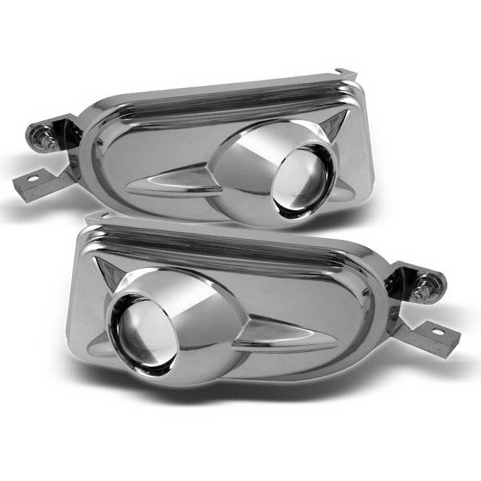 Spyder Auto - Mercedes-Benz E Class Spyder Projector Fog Lights - Chrome - FL-P-CH-MBW21000-E