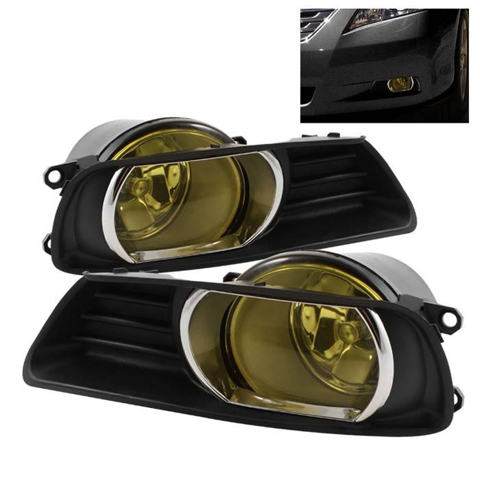 Spyder - Toyota Camry Spyder OEM Fog Lights - Yellow - FL-TCAM07-Y