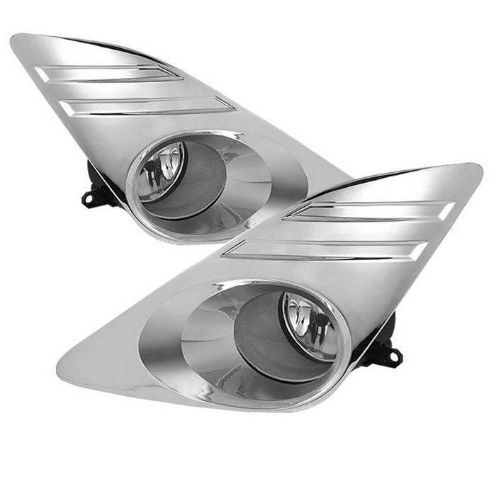 Spyder - Toyota Camry Spyder OEM Fog Lights - Clear - FL-TCAM2012-CH