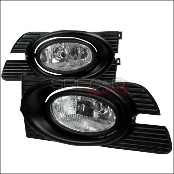 Spec-D - Honda Accord 4DR Spec-D OEM Fog Lights Clear - LF-ACD014COEM-WJ